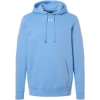 Custom Mens Team Icon Fleece Hooded Sweatshirt Horizon Blue/ White