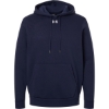 Custom Mens Team Icon Fleece Hooded Sweatshirt Midnight Navy/ White