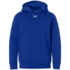 Custom Youth Team Icon Fleece Hooded Sweatshirt Royal/ White