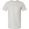 Custom Unisex Combed CVC T-Shirt Heather Light Silver