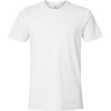 Custom Unisex Combed CVC T-Shirt Solid White