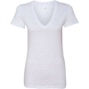 Custom Women’s Jersey Deep V-Neck Tee Ash