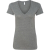 Custom Women’s Jersey Deep V-Neck Tee Deep Heather