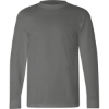 Custom Unisex USA-Made Long Sleeve T-Shirt Charcoal