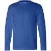 Custom Unisex USA-Made Long Sleeve T-Shirt Royal Blue