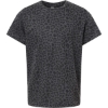 Custom Youth Fine Jersey Tee Black Leopard