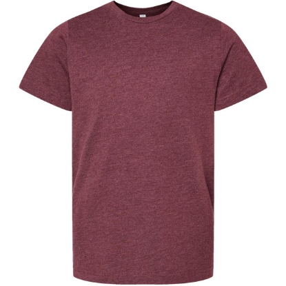 Custom Youth Fine Jersey Tee Vintage Burgundy