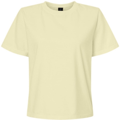Custom Womens Garment-Dyed Tee Buttermilk