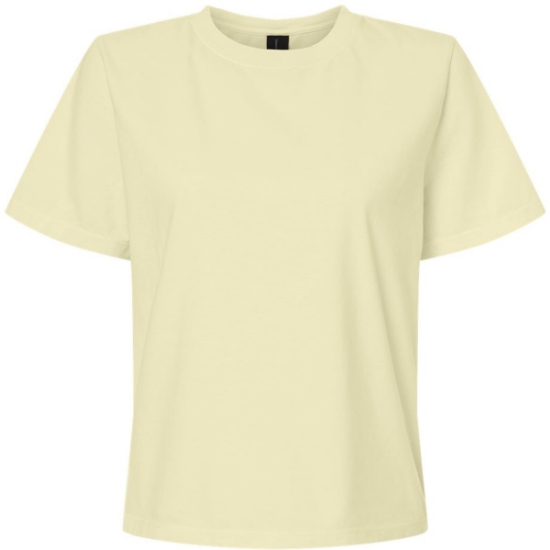 Custom Womens Garment-Dyed Tee Buttermilk