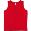 Custom Youth Fine Jersey Tank Red