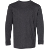 Custom Youth Fine Jersey Long Sleeve Tee Vintage Smoke