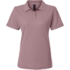 Custom Womens Pique Polo Deep Lavender