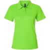Custom Womens Pique Polo Lime