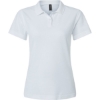 Custom Womens Pique Polo White