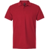 Custom Mens Tall Pique Polo Red