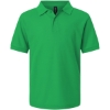 Custom Youth Pique Polo Kelly Green