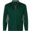 Custom Mens Pure 2.0 Quarter-Zip Dark Myrtle/ Slate Sky
