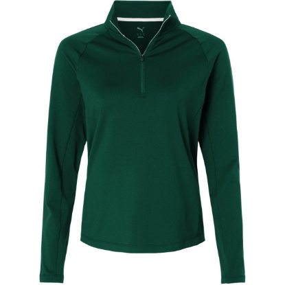 Custom Womens Pure 2.0 Quarter-Zip Dark Myrtle