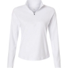 Custom Womens Pure 2.0 Quarter-Zip White Glow