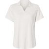 Custom Womens Icon Heather Polo Warm White Heather