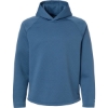 Custom Mens Pebble Hooded Pullover Blue Horizon