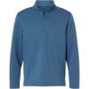 Custom Mens Pebble Quarter-Zip Pullover Blue Horizon