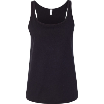 Custom Women’s Relaxed Jersey Tank Black