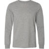 Custom Unisex Dri Power® CVC Performance Long Sleeve T-Shirt Oxford