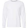 Custom Unisex Dri Power® CVC Performance Long Sleeve T-Shirt White