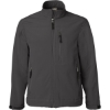 Custom Mens Soft Shell Jacket Graphite