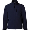 Custom Mens Soft Shell Jacket Navy