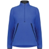 Custom Womens Eco Revive™ Polar Fleece Quarter-Zip Pullover Royal