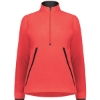 Custom Womens Eco Revive™ Polar Fleece Quarter-Zip Pullover Scarlet