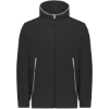 Custom Unisex Eco Revive™ Polar Fleece Hooded Full-Zip Jacket Black