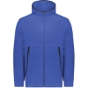 Custom Youth Eco Revive™ Polar Fleece Hooded Full-Zip Jacket Royal