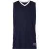 Custom Mens Match-Up Basketball Jersey Navy/ White