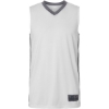 Custom Mens Match-Up Basketball Jersey White/ Graphite