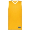 Custom Youth Match-Up Basketball Jersey Gold/ White