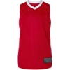 Custom Youth Match-Up Basketball Jersey Scarlet/ White