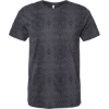 Custom Unisex Fine Jersey Tee Black Reptile
