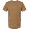 Custom Unisex Fine Jersey Tee Brown Leopard
