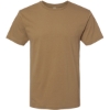 Custom Unisex Fine Jersey Tee Coyote Brown