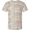 Custom Unisex Fine Jersey Tee Natural Camo
