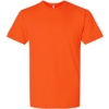 Custom Unisex Fine Jersey Tee Orange