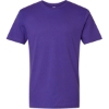 Custom Unisex Fine Jersey Tee Purple