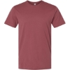Custom Unisex Fine Jersey Tee Rouge