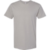 Custom Unisex Fine Jersey Tee Titanium