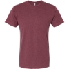 Custom Unisex Fine Jersey Tee Vintage Burgundy