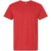 Custom Unisex Fine Jersey Tee Vintage Red