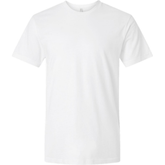Custom Unisex Eco Jersey Tee White